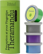 4 Pack Therapy Putty Kit 3oz Each Hand Exercise Stress Relief Kids