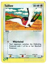 Pokémon TCG Taillow EX Dragon 76/97 Reverse Holo Common LP on eBay