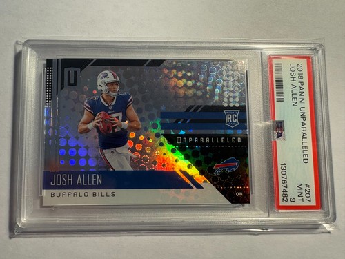 2018 Panini Unparalleled Josh Allen PSA 9