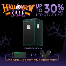 MARS HYDRO 3.3' x 3.3' x 6' Indoor Grow Tent Room Box For Indoor Plant Cabinet