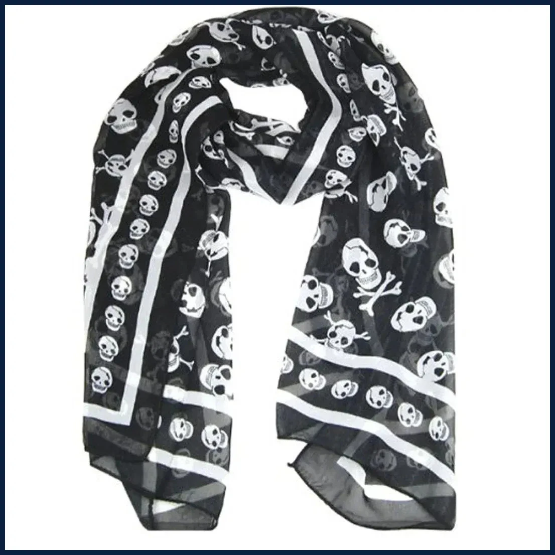 Skull Scarf for sale | eBay