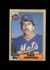 1987 Topps - Davey Johnson #543