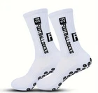 1-5 Pairs  ADULT Top Quality Grip Football Socks Anti Slip Socks Sports Socks