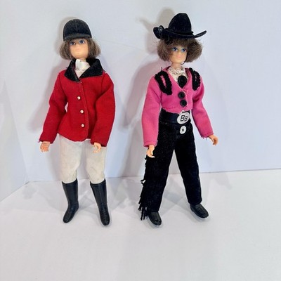 Vintage Brenda Breyer Rider Lot #511 Show Jumping & #514 Western