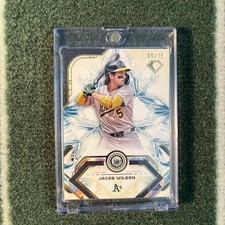 Jacob Wilson RC /15 Genuine Diamond!!! 2025 Topps Diamond Icons, #39, A’s Rookie