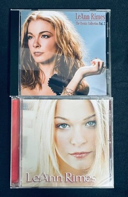 LeAnn Rimes 2 used CD  + REMIX Collection club hits remixes rare vol. 2 Strong