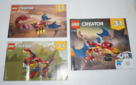 Lot of Lego Creator Manuals 31102 31163 31146 31134 31113 7292 7345 5766
