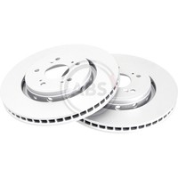 A.B.S. 2X Bremsscheibe Vorne Ø315 Mm BelüFtet Beschichtet FüR Honda CR-V IV Rm_