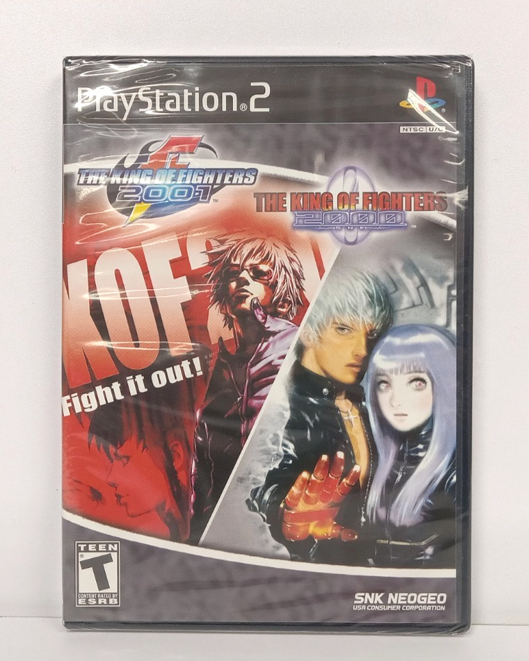 King of Fighters 2000 & 2001 (Sony PlayStation 2 PS2, 2003) - NEW/SEALED!