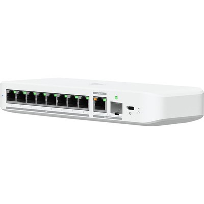 Ubiquiti Inc Flex 2.5G 8-Port Managed Network Switch in White - USW-Flex-2.5G-8