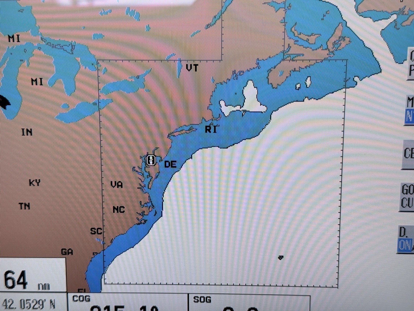 C-Map NT MAX SD M320 PASSAMAQUODDY BAY TO CAPE LOOKOUT Map Chart Card Furuno VX2