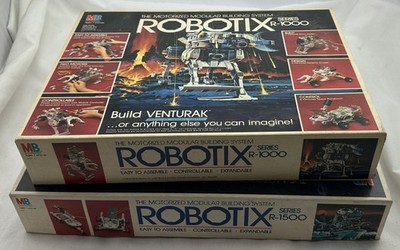 1985 Robotix R-1000 & R-1500 by Milton Bradley Parts/Pieces Only Not Complete