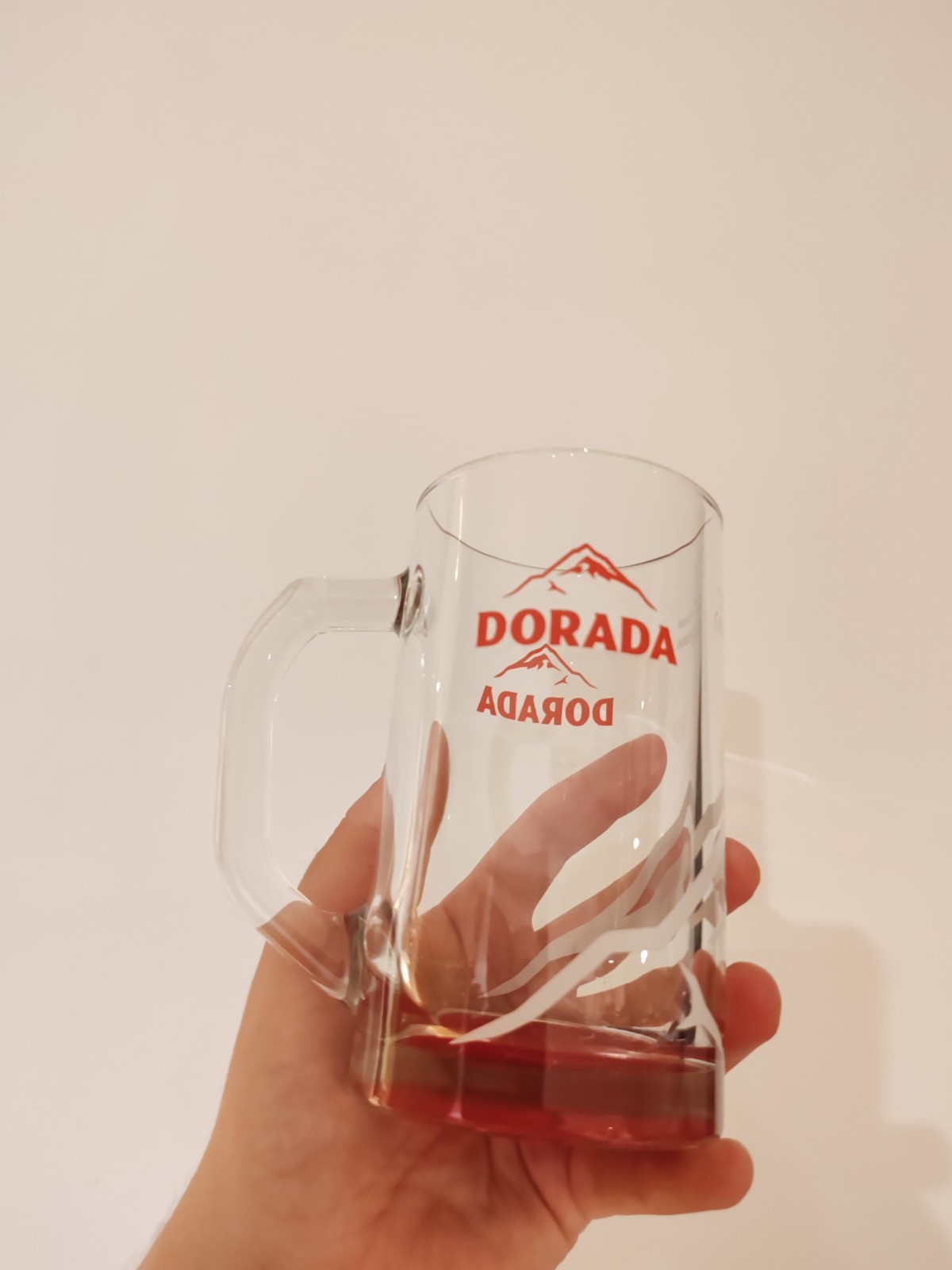 Vaso Cerveza Dorada 400 ml Home Bar Tenerife España Vaso de cerveza raro
