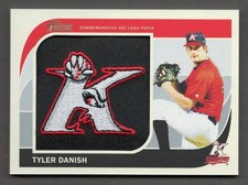TYLER DANISH 2014 Topps Heritage Minors MANUFACTURED CAP LOGO Intimidators Hat