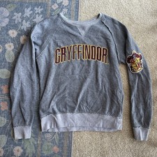 Universal Studios Harry Potter Gryffindor Grey Crew Neck Sweatshirt Size M
