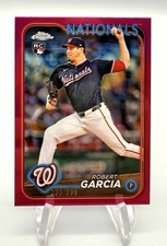 Robert Garcia 2024 Topps Chrome Update Magenta Refractor Rookie RC /399 #USC149