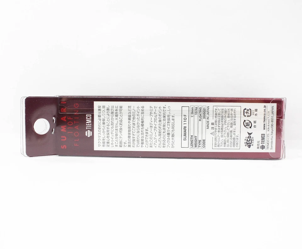 Señuelo flotante Tiemco Sumari 110F Minnow 171 (4473) Foto 2 de 4