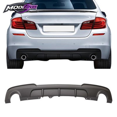 Fits 11-16 BMW F10 5 Series 535i Sedan MP Style Rear Diffuser Valance Lip PP
