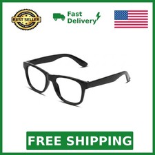 Lingway Toys Kids Nerd Glasses,Black Square Fake Glasses Halloween Costume