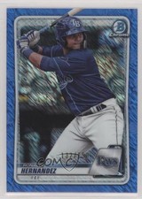 2020 Bowman Chrome Prospects Blue Shimmer Refractor /150 Ronaldo Hernandez y0i