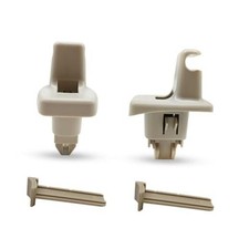 2PCS Sun Visor Clip Retainer, Sun Visor Holder Clip Compatible with 2003-2019