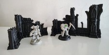 2 Piece Ruin Terrain Set Perfect For Warhammer 40k Kill Team Trench Crusade