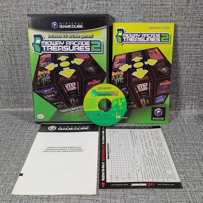 Midway Arcade Treasures 2 (Nintendo GameCube, 2004) Complete With Registration