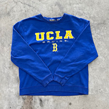 90 s Colosseum Athletics UCLA Bruins Crewneck Sweatshirt XL Blue/Yellow