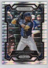 2024 Panini Prizm Pulsar Prizm 33/499 Jackson Chourio #277 13c5