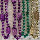 SOUTHERN COMFORT New Orleans MARDI GRAS Party Bead Necklaces + Green Bead Strand — photo 4