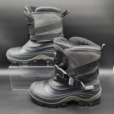 Baffin Mens 9/Womens 11 Black Winter Snow Boots Technology Waterproof Insulated