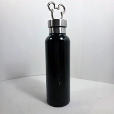 Disney Parks Black Mickey Mouse Stainless Steel Water Bottle 19oz