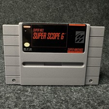 Nintendo Super Scope 6 SNES Super Nintendo Shooter Game Cartridge SNS-LR-USA OEM