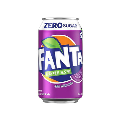 Fanta - Zero Grape Korea - 24x350ml inkl. Pfand