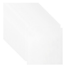 7.5"x7.5" Vinyl Record Sleeves 50 Pcs 3 Mil Anti-Static Clear Record Covers