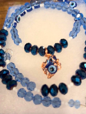 Evil Eye Voodoo Hoodoo Folk Magic Witch Protection Amulet Necklace L18
