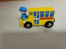 Brio Wooden Railway School Bus  Driver Figure 33631 Very Good Condition