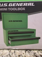 U.S. General Green Harbor Freight Mini Toolbox NEW