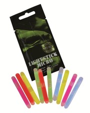Mini Knicklicht 10Stk., Micro Leuchtstab, Angeln, Camping (19,90EUR/100ml)