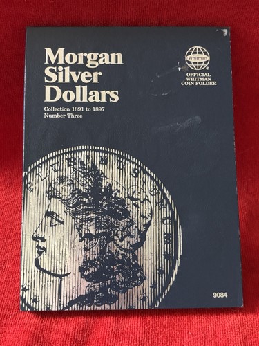 Morgan Silver Dollar #3: 1891-1897 - Official Whitman Coin Folder