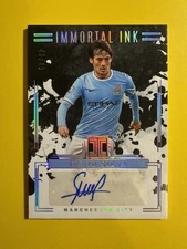 24-25 Panini impeccable David Silva immortal Ink Auto /49 ManCity Spain #IMM-DSI