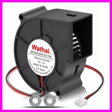 75mm x 30mm 12V Blower Cooling Fan Dual Ball 12 Volt DC Centrifugal Fan 2pin ...