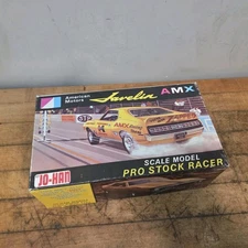 Jo-Han Javelin AMX American Motors Scale Model Pro Stock Racer Car Model Kit