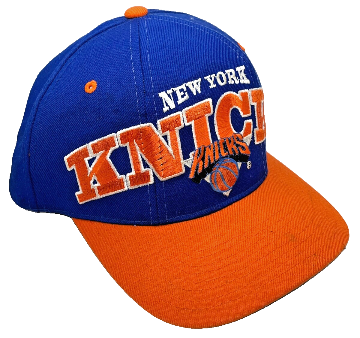 New York Knicks Starter Tri-Power Snapback Hat NBA Basketball 90s
