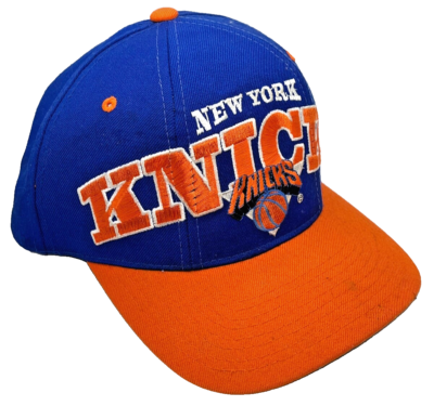 New York Knicks Starter Tri-Power Snapback Hat NBA Basketball 90s