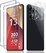 For Xiaomi Redmi Note 13 Pro 4G Tempered Glass Screen Protector & Camera lens