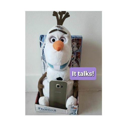 Talking Olaf Plush Disney Frozen Pixar toy figure - Picture 1 of 4