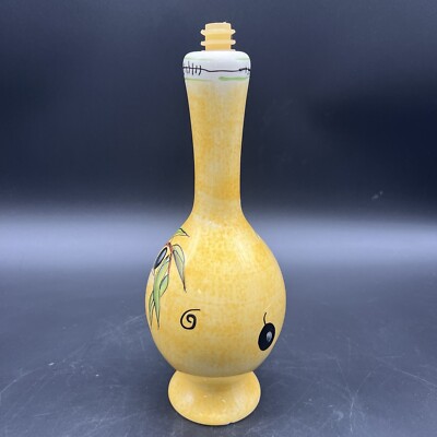 Vintage Italian Style Hand Painted Ceramic/Porcelain Olive Oil
