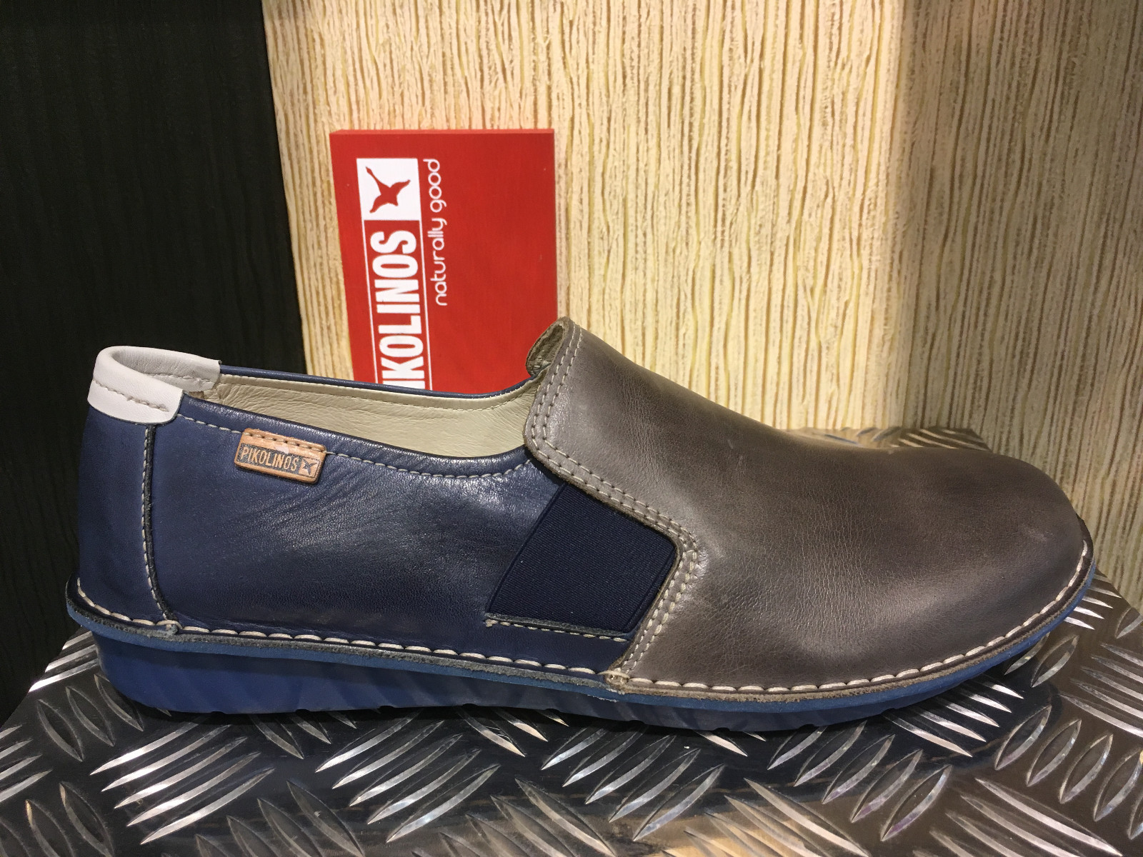 Billig gute Qualität Pikolinos Halbschuh grau-blau Billig gute Qualität Pikolinos Halbschuh grau-blau