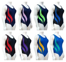 ACCLAIM Mexico Ladies Racer Strappy Back Sports Swimming Costume Swim Suit